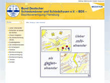 Tablet Screenshot of bds-flensburg.com